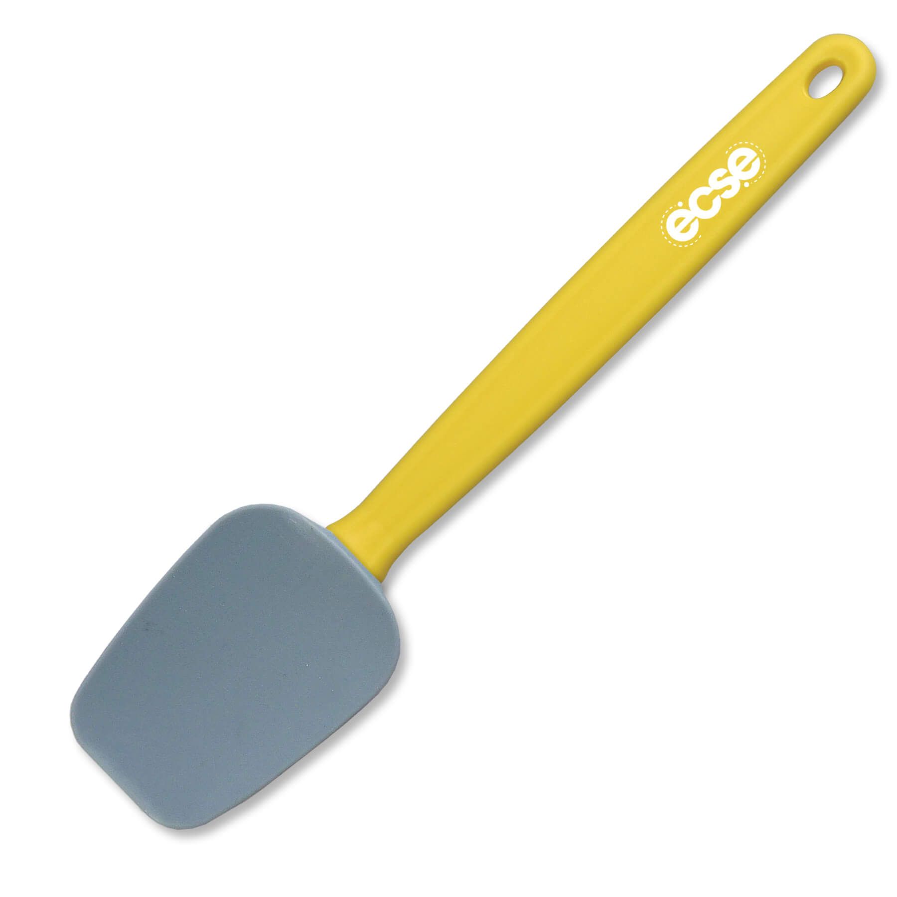 Saffron Yellow Handle - Gray Spoon